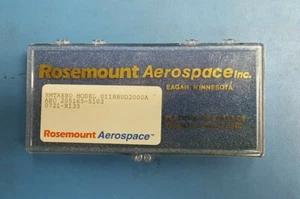 Platinum Resistance Temperture Sensor, Rosemount Aerospace, 0118BUD2000A - Picture 1 of 5