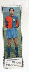 FIGURINA CALCIATORI TEMPO 1966-67 GENOA DERLIN - Picture 1 of 1