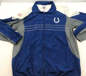 NFL Indianapolis Colts Sports Illustrated S.I. Mens Size L Windbreaker Jacket - Picture 1 of 12