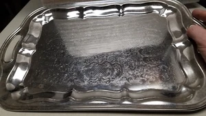 Irwinware Rectangular Silver Platter (M) - Picture 1 of 7
