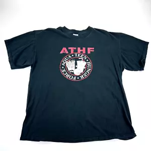 Vintage Y2K Aqua Teen Hunger Force XL Herren schwarz Cartoon Network Promo Shirt - Bild 1 von 6