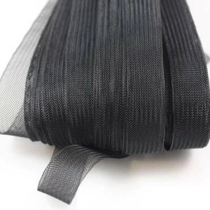 BLACK 16 CRINOLINE 8 SIZES MILLINERY HEAD PIECES FASCINATOR WEDDING SINAMAY lot - Picture 1 of 6