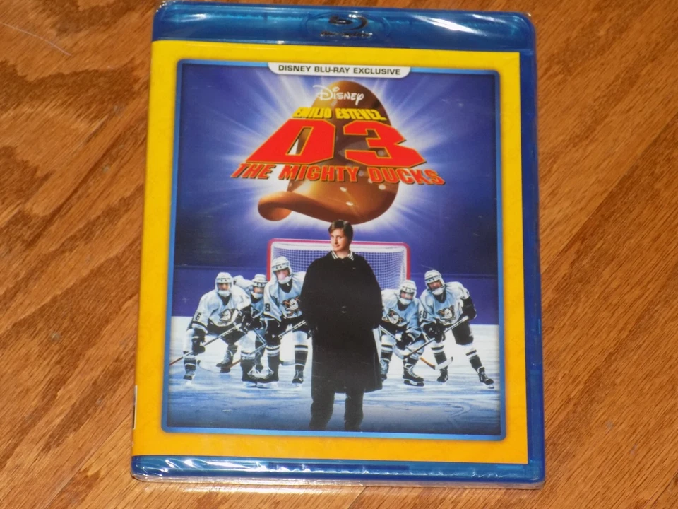D3 The Mighty Ducks 3 Blu-ray Disney Ice Hockey