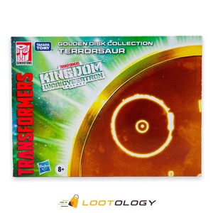 Transformers WFC Kingdom TERRORSAUR MISB Golden Disk Collection Beast Wars 