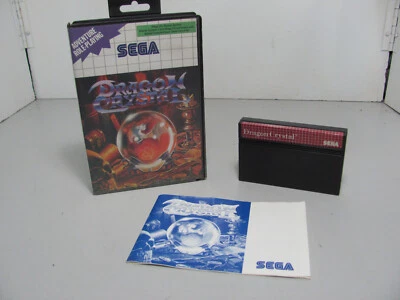 Dragon Crystal Sega Master System Game Complete Aus Cart VGC Tested & Working - Image 1 of 4
