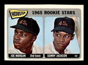 1965 Topps #16 Joe Morgan/Sonny Jackson Rookie Stars EX+ X2872497