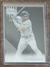 2022 bowman sterling rc wander franco 1/1 