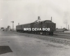 Large Railway Photo LMS 4P 42361 Newstead 1959 Fowler 2-6-4T Loco - Picture 1 of 1