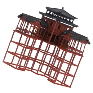 Mini Pagoda Statue Miniature Japanese Garden Pavilion Aquarium Fish Tank Micro - Picture 1 of 12