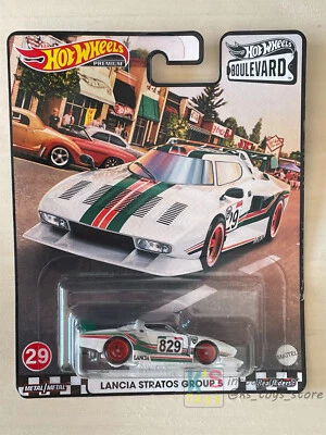 Hot Wheels Car Culture 2021 Boulevard Lancia Stratos Group 5 #29 nuevo sin abrir Foto 1 de 4