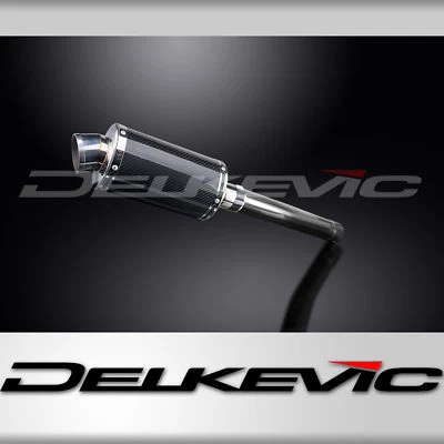 Silenciador de escape ovalado de fibra de carbono Yamaha YZF750R DS70 9" 94 95 96 97 95 Foto 1 de 4