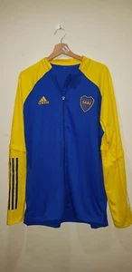 BOCA JUNIORS OFFICIAL VINTAGE SWEAT SHIRT CALCIO RARA FELPA ADIDAS - Foto 1 di 3