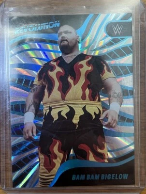 2023 Panini Revolution WWE Sunburst Bam Bam Bigelow /99 #119 - Image 1 of 2