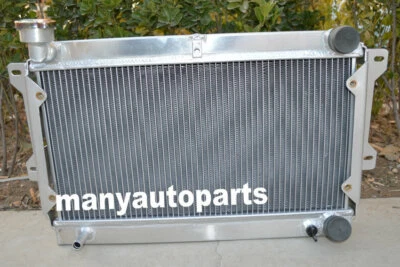 3 Row Aluminum radiator for Mazda R100/Familia Rotary 1000 1200 1300 1968-1973 Foto 1 de 4