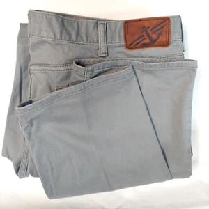 Dockers Flat Front Pants Gray Slim Tapered 40x32 Barely Worn - Picture 1 of 7