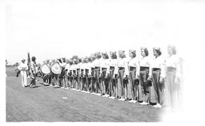 PEORIA ILLINOIS-GROUPE MILITAIRE FÉMININ ~ PHOTO MILITAIRE 1939 - Photo 1/2