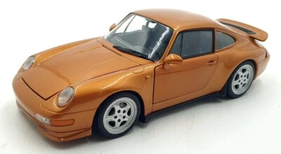 UT 1/18 Scale Diecast 9224P - Porsche 911 993 - Metallic Orange/Gold - Image 1 of 4