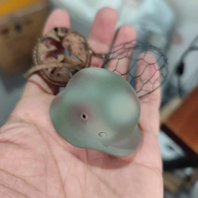 Ares G010 A/B WWII German Armed Forces Division 1/6 Scale Helmet Model