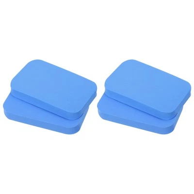 4Pcs Ping Pong Table Tennis Paddle Racket Rubber Cleaning Sponge, Blue - Image 1 of 4