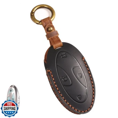 Funda Llavero Cuero Aoocar, Compatible con 2023 2024 2025 Hyundai Ioniq 6  Foto 1 de 4