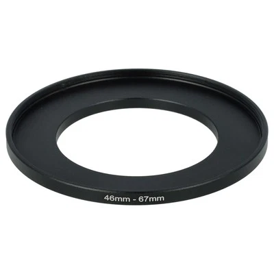 VHBW Step Up Ring Adapter 46mm auf 67mm Kamera Objektive Universal