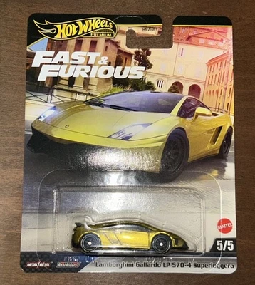 Hot Wheels Premium Fast & Furious Lamborghini Gallardo LP 570-4 Superleggera Foto 1 de 4