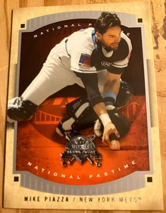 2005 Mike Piazza Fleer National Pastime #48 New York Mets HOF - Bild 1 von 2