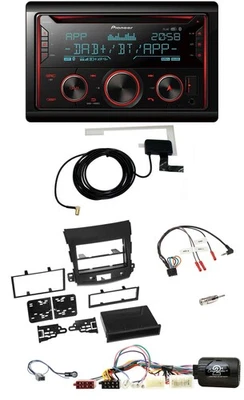 Pioneer 2DIN Lenkrad DAB USB CD Bluetooth Autoradio für Mitsubishi Outlander 200 - Bild 1 von 4