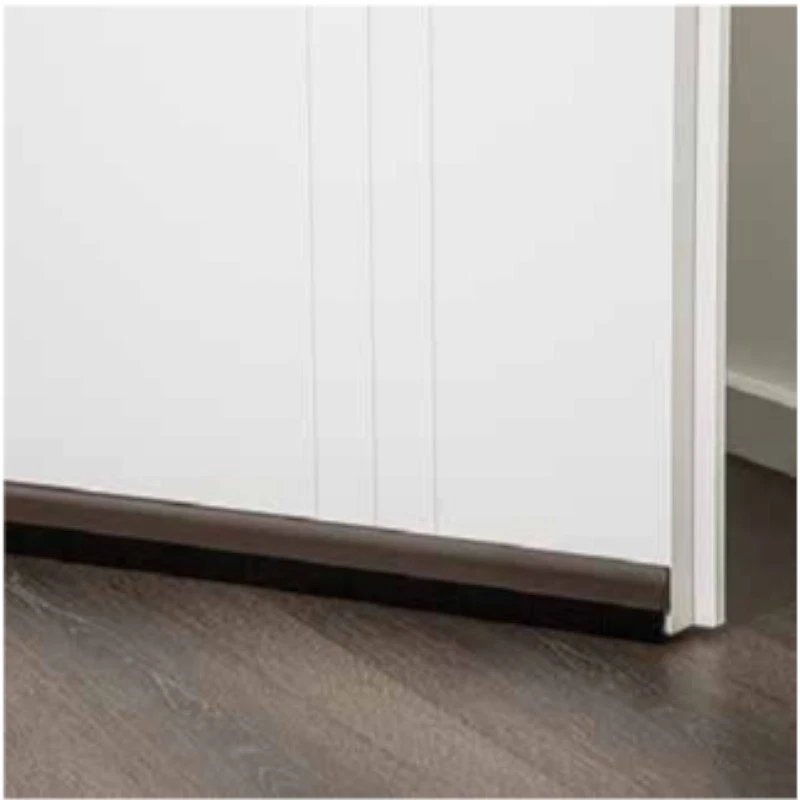 Türleiste Bürstenleiste Zugluftstopper Türdichtung Bürstendicht 100 cm Aluminium - Bild 1 von 1