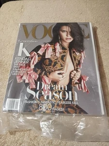Vogue Magazine September 2016 Kendall Jenner Fashion 800 pages New in plastic - Bild 1 von 2