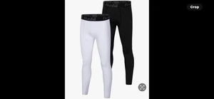 Runhit Jungen Kompressionsleggings, Jugend Sporttights X 2 Gr. M - Bild 1 von 4