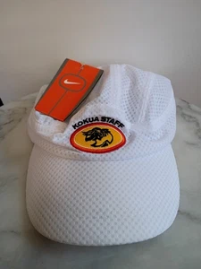 Vintage Honolulu Marathon 2001 Nike cap hat NWT kokua staff Sponsors JAL Amino - Picture 1 of 6