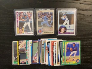 1983 Topps Fleer Various Cards Ryne Sandberg RC CHICAGO CUBS HOF - Bild 1 von 19