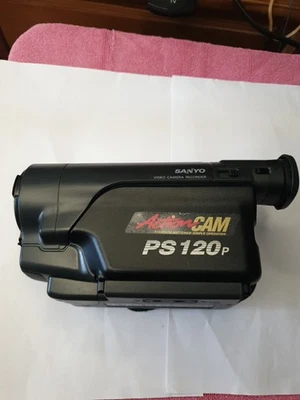 Sanyo  Video Camera Recorder VM-PS120P, Action Cam, Tested Working,Used. - Image 1 of 4