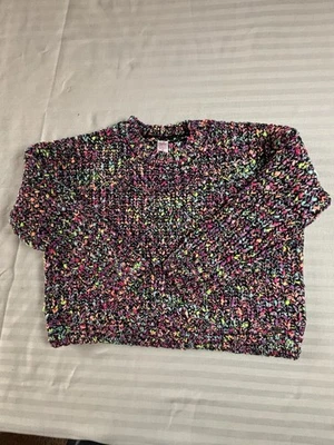 Suéter Palomitas de Maíz Cuello Redondo Justice Girls Multicolor Talla Pequeña 7/8 Nuevo con Etiquetas Foto 1 de 4