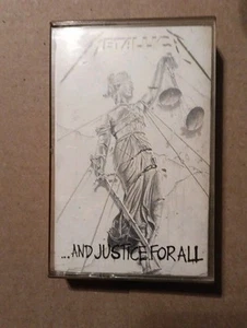 Metallica ...And Justice for All Cassette Tape 1988 From Aaron Smith Collection - Picture 1 of 3