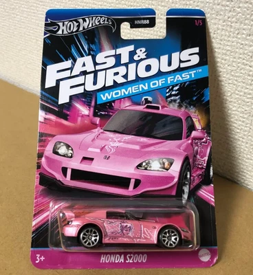 2023 Hot Wheels 1:64 Fast & Furious Women of Fast #1 Suki's Honda S2000 Pink - Image 1 of 4