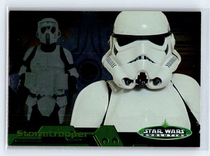STORMTROOPER 2006 Topps Star Wars Evolution Green Foil #13B - Picture 1 of 2