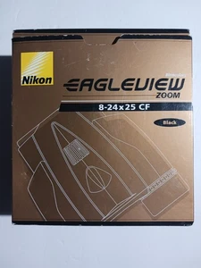 Binoculares Nikon Eagle View 8-24x25 4,6° a zoom 8x negros - Imagen 1 de 7