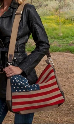 Bolso de cuero Scully Flag Foto 1 de 4