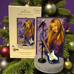 Disney Hallmark Keepsake Hannah Montana Magic Sound Ornament Disney Channel 2008 - Picture 1 of 14