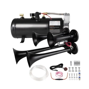 180db Air horn with 0.8 gallon Air Compressor, Super loud train horn kit with... - Picture 1 of 6
