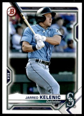 2021 Bowman Prospects Jarred Kelenic Rookie Seattle Mariners #BP-102 R45 - Image 1 of 2