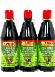 Lee Kum Kee Vegetarian Mushroom Flavored Stir-Fry Sauce 20oz (Pack of 3) - Picture 1 of 1