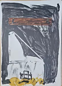 Antoni Tapies handsigniert nummeriert Galfetti 992 ff - 75 x 104 cm - Bild 1 von 6
