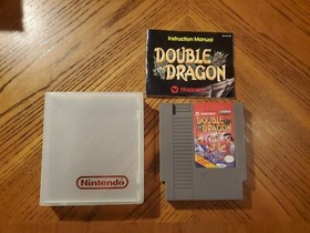 Double Dragon (Nintendo Entertainment System, 1988) NES w Manual & Hard Case