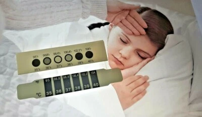 10 x Termometro fronte lettura istantanea senza contatto - ecologico e portatile - Immagine 1 di 4