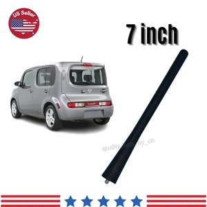 7" Replacement Black Short AM/FM Aerial Radio Antenna For Nissan Cube 2009-2014 - Bild 1 von 3