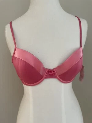 Sujetador push up Rampage Intimates para mujer talla 34B rosa intenso Foto 1 de 4