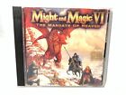Vintage Pc Cd Rom Video Game Might And Magic Vi 2 Discs Only